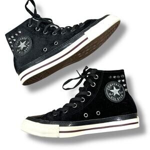 Converse Chuck Taylor All Star High Top Limited Edition Velvet Spikes Sneakers